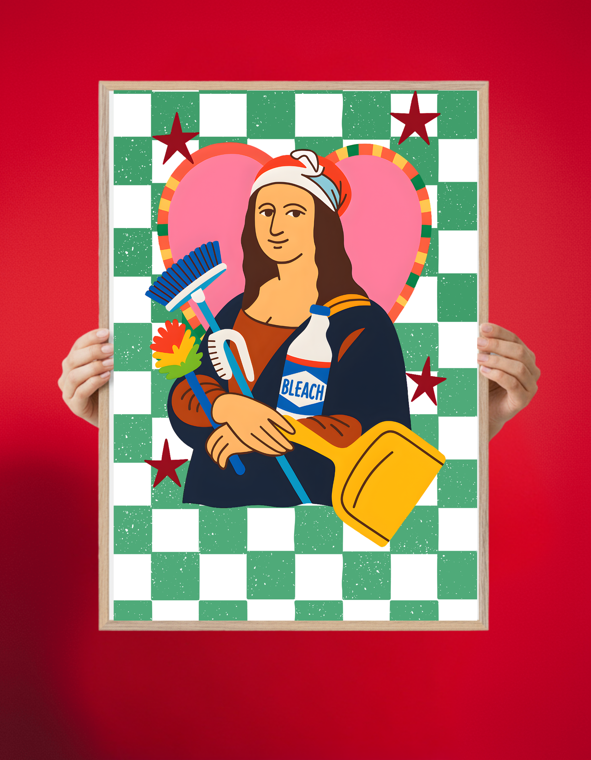 Housekeeper Mona – Pop Art Poster (UNFRAMED)