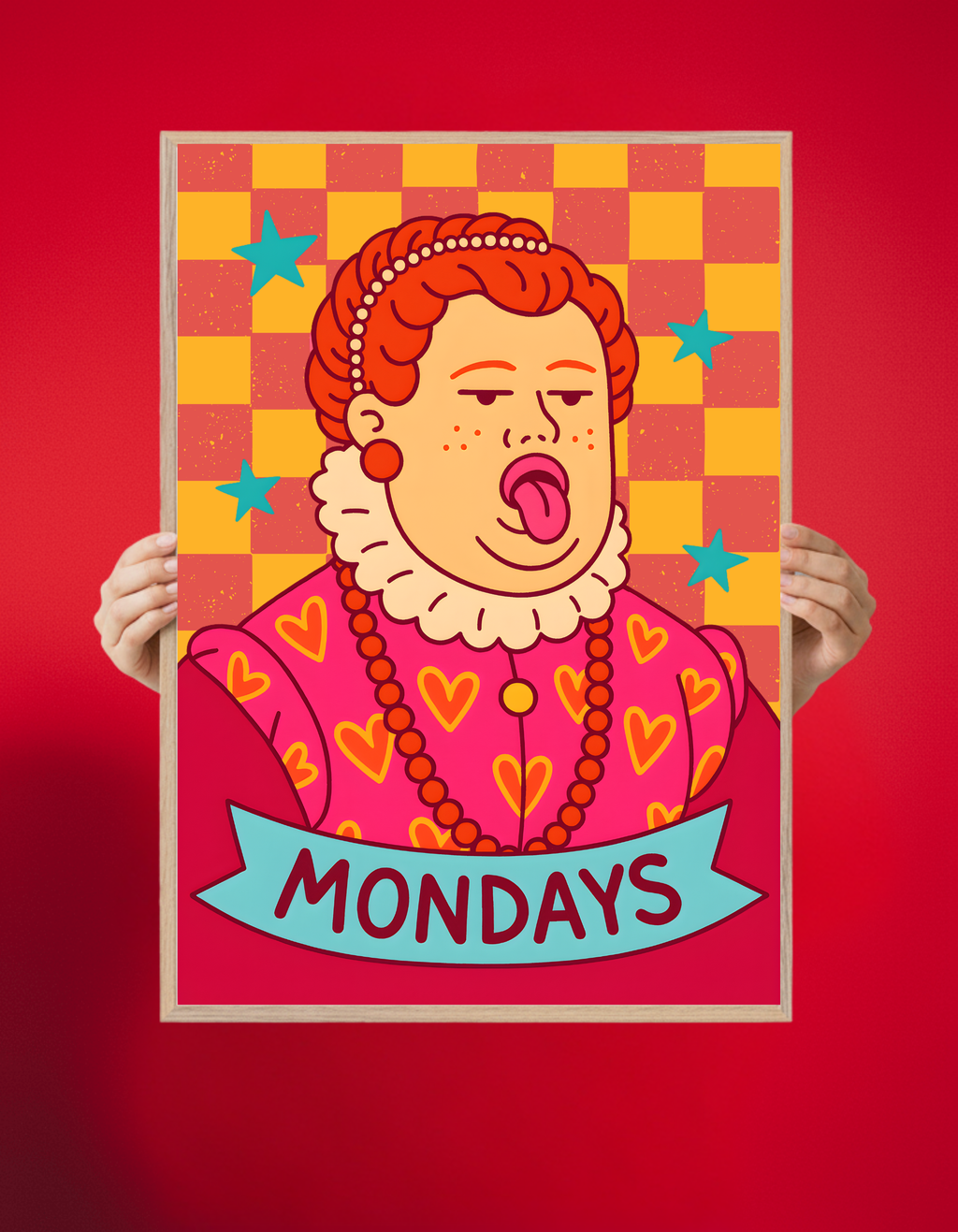 Mondays – Pop Art Poster (UNFRAMED)